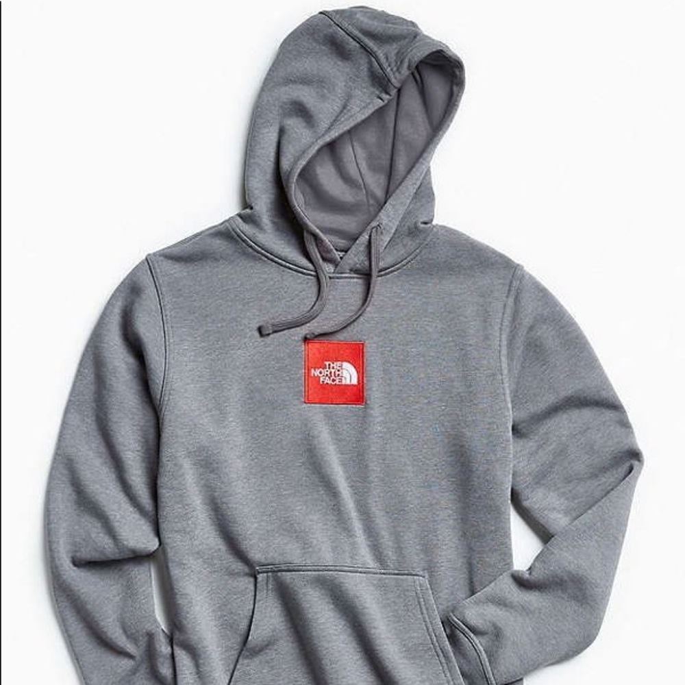 Urban Outfitters x North Face box logo hoodie